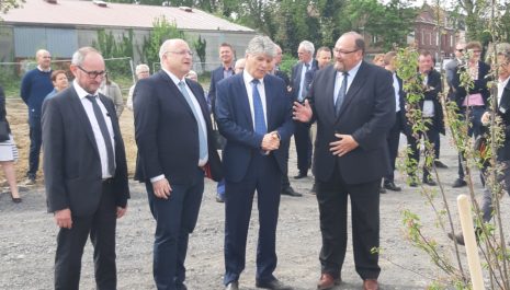 lancement des travaux Armentières Delobelle