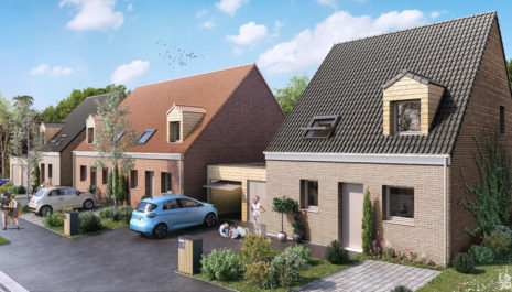 maison neuve à nomain