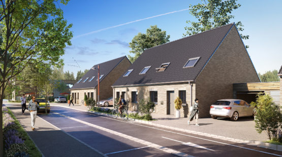 Maisons neuves 3 chambres en briques à Beuvrages - Tisserin Promotion