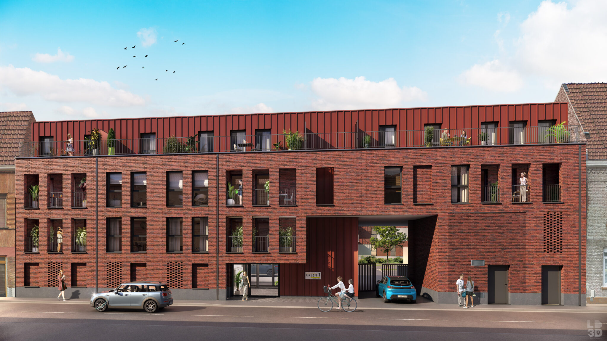 La residence Urban T a Tourcoing