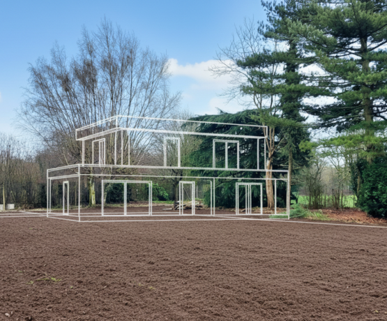 Terrain Cysoing projection