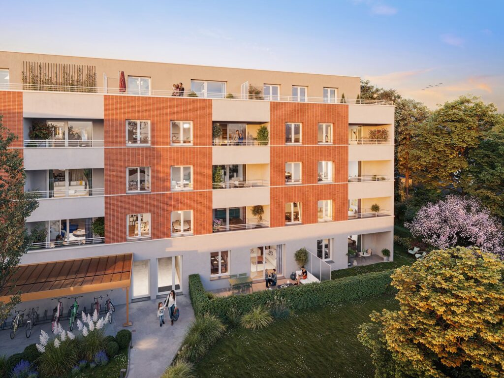 Appartements neufs à Tourcoing, perspective 2